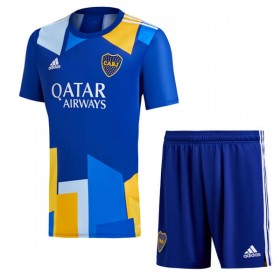 Jalkapallo Pelipaidat CA Boca Juniors Lasten 3 Paita 2021-2022 Lyhythihainen